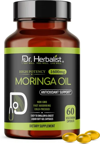 Miniatura 18 de Dr. HERBALIST Cápsulas de aceite de semilla negra de 1600 mg - Aceite de semilla de comino negro prensado en frío, Nigella Sativa - 60 cápsulas