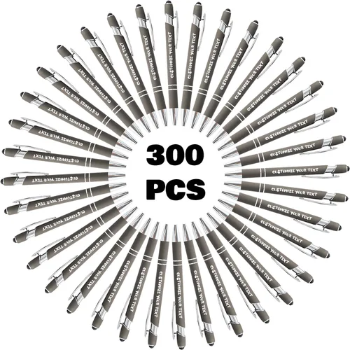 Miniatura 78 de AIFLM Bolígrafos personalizados con nombre a granel hasta 500 unidades de bolígrafos grabados gratis con tu nombre y texto para negocios