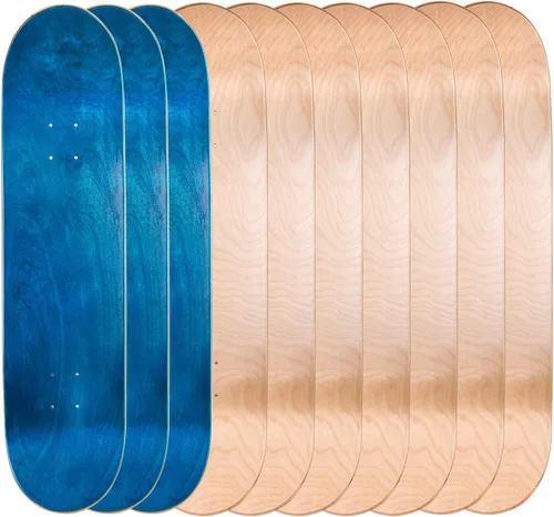 Miniatura 7 de Cal 7 Tablas de skate en blanco, juego de 10