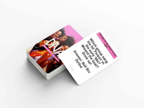 Miniatura 5 de Kinfolk Divas Night Out Brinda por la noche de tus niñas con un animado juego de cartas para beber, compartir sorbos, desafíos y diversión enérgica