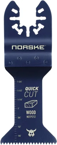 Miniatura 12 de Norske Herramientas NOTP237 Oscilante Multi Herramienta Accesorio Cuchilla Universal Ajuste 3 en 1 Rígido Rascador y Cuchillos