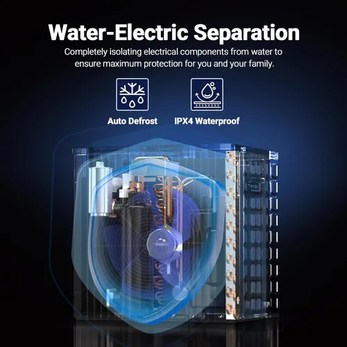 Miniatura 7 de Bomba de calor para piscina H5 18,000BTU 5,000 galones de alta eficiencia COP4.1 ahorro de energía 45% por encima del control WiFi inteligente 110V