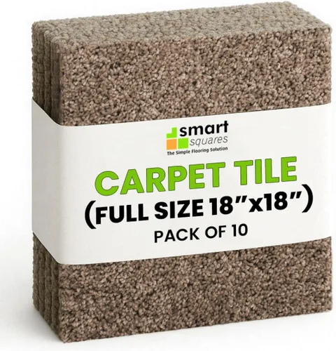 Miniatura 11 de Smart Squares Easy Street - Azulejos de felpa de alta calidad, fabricados en Estados Unidos, azulejos de suelo de 8 x 8 pulgadas con acolchado 486