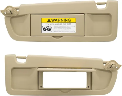 Miniatura 5 de Visera solar para conductor izquierdo y acompañante derecho, reemplazo compatible con Honda Civic 2006 2007 2008 2009 2010 2011, reemplaza #