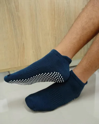 Miniatura 6 de RATIVE - Calcetines antideslizantes para yoga, pilates y hospitales, para adultos, hombres y mujeres