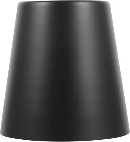 Pantalla de lámpara de metal de barril de hierro forjado, pantalla de luz colgante industrial, pantalla de luz colgante vintage con cono colgante de