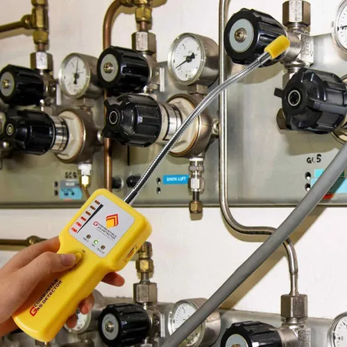 Miniatura 4 de Detector de fugas de gas – Detector portátil de gas natural para propano, metano, GLP, GNL, combustible y gas de alcantarillado – Detector de gas