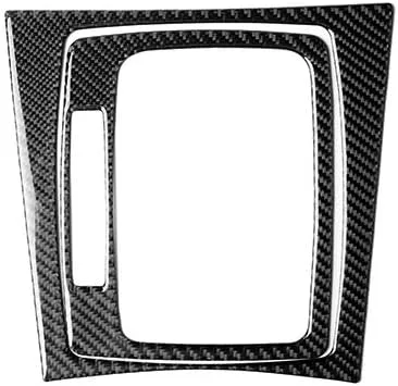 Miniatura 17 de para Mercedes-Benz Clase C W204 2011-2013 Real Cubierta de Panel de Fibra de Carbono Suave para Aire Acondicionado, Adhesivo de Marco de Panel