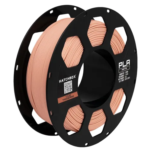 Miniatura 11 de HATCHBOX - Filamento para impresora 3D de PLA mate, precisión dimensional +/- 0.03 mm, carrete de 1 kg, 1.75 mm, color Kraft Papel kraft