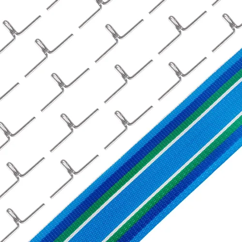 Miniatura 4 de Lawn Chair USA Clips de cincha para marco de silla de macramé, paquete de 30