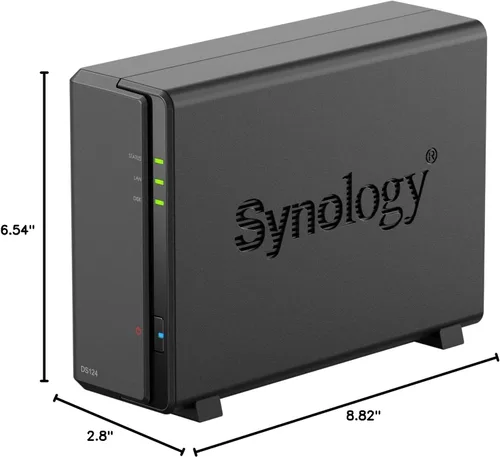 Miniatura 10 de Synology DiskStation DS124 de 1 bahía (sin disco)