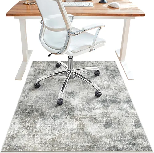 Miniatura 15 de Tapete para silla de oficina para piso de baldosas de madera dura, tapetes abstractos de escritorio de 36" x 48" para silla de oficina sobre sillas