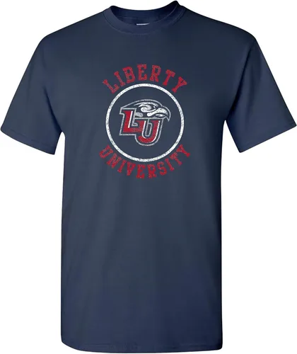 Miniatura 65 de UGP Campus Apparel AS04 - Camiseta con logotipo de círculo envejecido