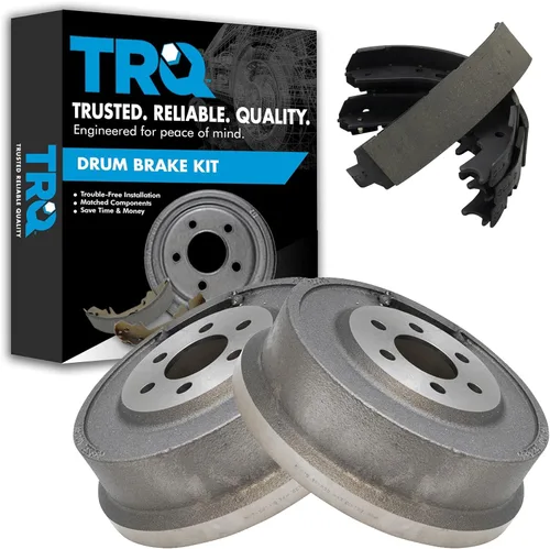 Miniatura 26 de Kit de tambor de freno y zapata ABS trasero TRQ Compatible con Subaru Forester Impreza