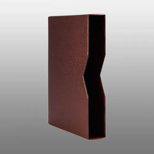 Miniatura 6 de Prophila stockbook 60 Lados blancos Acolchado con estuche rojo