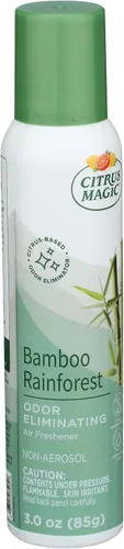 Miniatura 2 de Citrus Magic Spray ambientador que elimina olores, bosque lluvioso de bambú, 3 onzas, paquete de 3