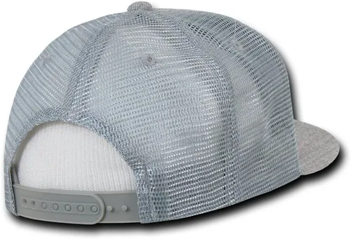 Miniatura 8 de DECKY Gorra de camionero de factura plana de 6 paneles