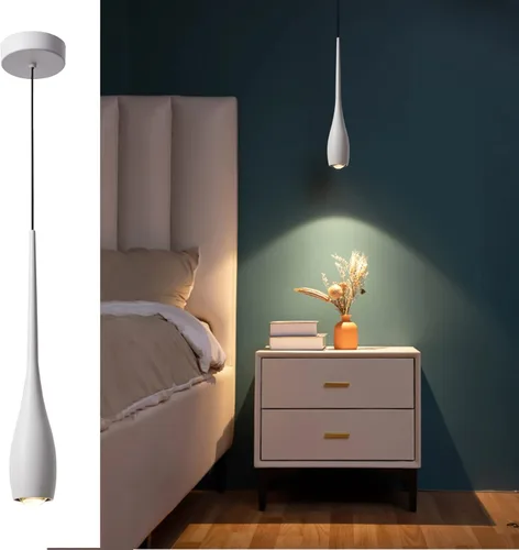 Miniatura 11 de Lámpara colgante negra para isla de cocina, accesorios de lámparas colgantes LED regulables, pequeña lámpara colgante industrial moderna para sobre