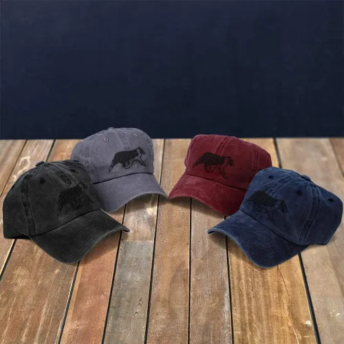 Miniatura 5 de Sombrero vintage lavado personalizado para hombre y mujer