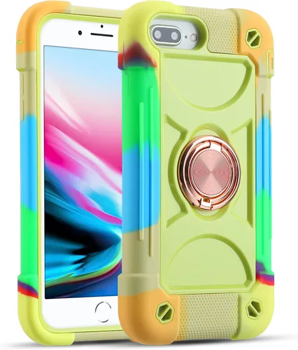 Miniatura 46 de MARKILL Compatible con iPhone Se3/iPhone Se2, Funda para iPhone 6/6S, Funda para iPhone 7/iPhone 8 de 4.7 Pulgadas con Soporte Anular, Funda