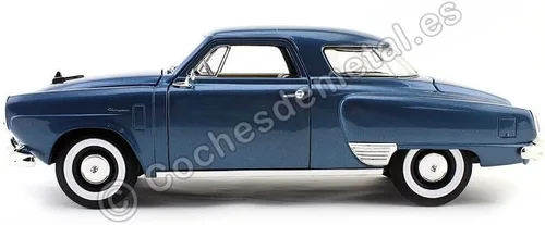 Miniatura 8 de Road Signature 92478bl 1950 Studebaker Champion Blue 1-18 modelo de coche fundido a troquel