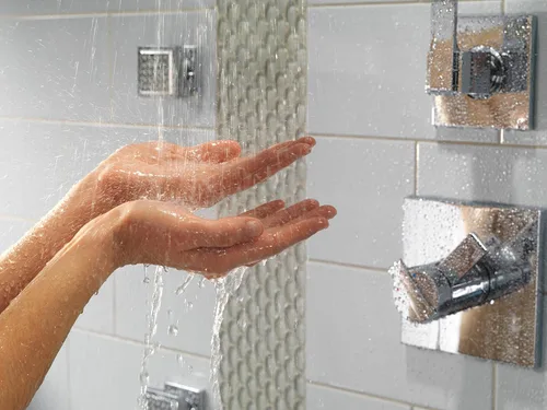 Miniatura 4 de Delta Faucet Ara - Kit de moldura desviadora de mango de ducha de 6 ajustes, kit de moldura de válvula desviadora cromada, desviador de ducha de 6