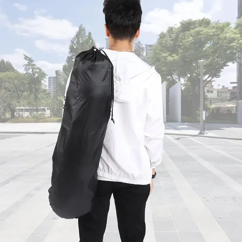 Miniatura 4 de Bolsa para patineta, mochila para monopatín, con correas de hombro ajustables, bolsa de almacenamiento de tela Oxford 150D, 1 funda de transporte