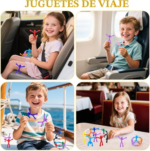 Miniatura 5 de 10 piezas de juguetes magnéticos de viaje, imanes para hombres y niños, lindos imanes magnéticos de personas, avión, coche, esencial para viajar