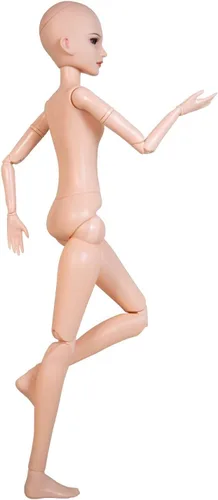 Miniatura 4 de Muñeca BJD personalizada 1/3 de 23.6 in 24 "Bola articulada SD Muñecas Movimiento Articulaciones PVC DIY Masculino Muñeca Cuerpo Hecho a Mano