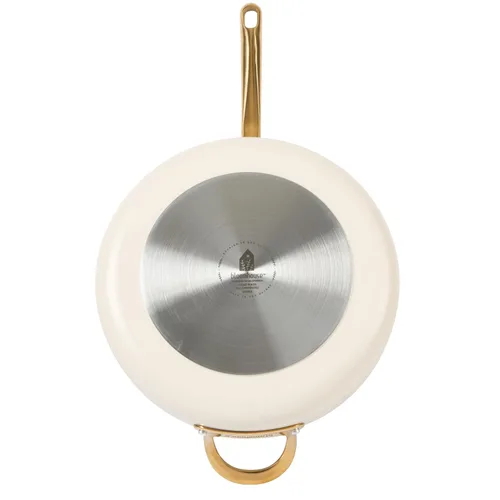 Miniatura 8 de bloomhouse - Dos veces ganador de los Favoritos de Oprah - Sartén de aluminio resistente de 6 QT con revestimiento cerámico antiadherente libre