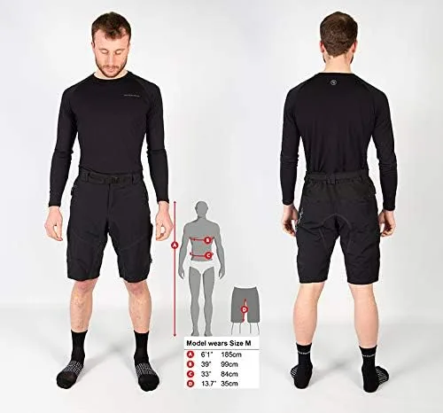 Miniatura 5 de Endura Pantalones cortos de ciclismo Hummvee para hombre con forro