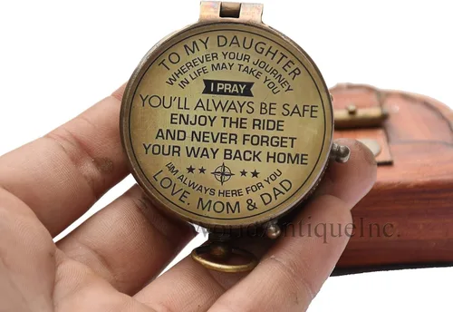 Miniatura 7 de Engraved Regalo para hija de papá/regalo para hija de mamá, regalo personalizado para mi hija/regalo para hija/padre madre idea de regalo