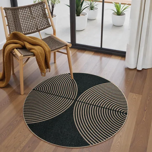 Miniatura 53 de Alfombra Moderna de Yute Fácil de Limpiar Arcoíris Lahome, 2x6 Alfombra de Pasillo Lavable para Cocina, Alfombras de Pasillo para Pasillos, Alfombra