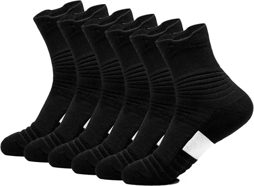 Yoknatt Elite - Calcetines de baloncesto gruesos para ciclismo, calcetines deportivos para hombres, mujeres y niños
