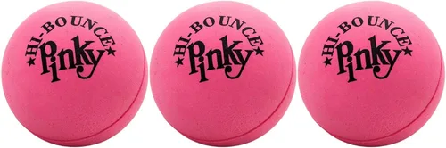 Miniatura 18 de Hi-Bounce Pinky Ball (paquete de 6) por JA-RU. Pelotas hinchables de goma para niños y adultos. Pelota de rebote rosa pequeña. Recuerdos de fiesta