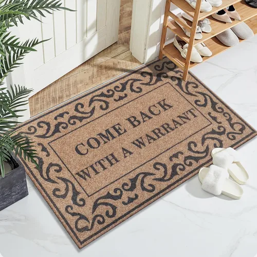 Miniatura 3 de Tapete para puerta delantera para el hogar, entrada, entrada, tapete divertido y duradero para interiores y exteriores, tapete de bienvenida de goma