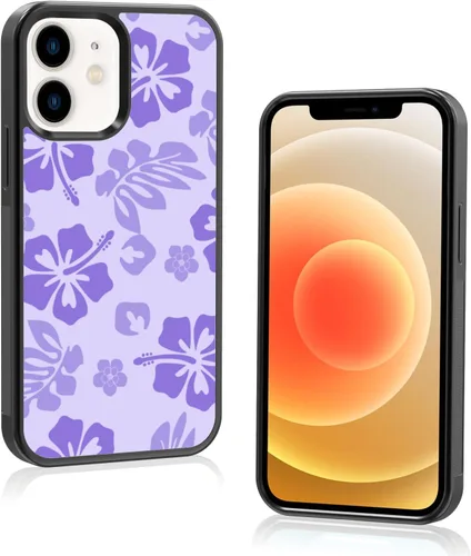 Miniatura 76 de FANXI Funda de teléfono de hibisco azul compatible con iPhone 11 de 6.1 pulgadas, funda protectora a prueba de golpes de TPU con bonita flor azul