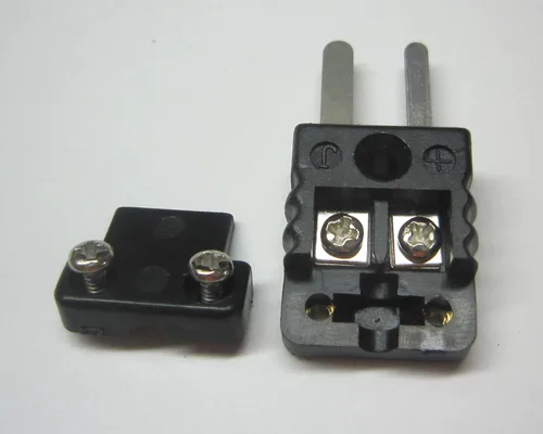 Miniatura 5 de Mini conector de cable de termopar tipo J, conector de cable, 5 pares de enchufes macho y hembra