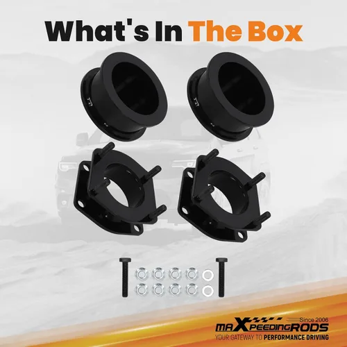 Miniatura 7 de maXpeedingrods Kit de elevación de 2 pulgadas para Jeep Grand Cherokee WK Commander XK 2006-2010, kit de separador de elevación de suspensión