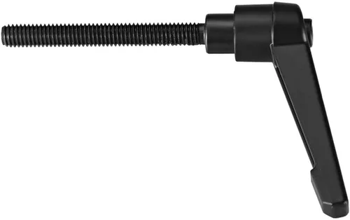 Miniatura 2 de uxcell Mango M6 x 1.575 in Palanca de sujeción ajustable Rosca Botón de trinquete macho roscado Perillas de tornillo de liberación rápida Pernos