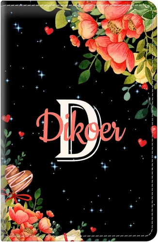 Miniatura 34 de Diseña Tus Propios Libros de Servicio con Nombre e Iniciales para Camareras, Dikoer Libro de Servicio de Camarero Personalizado con Nombre