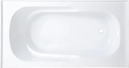 Miniatura 9 de Swiss Madison Well Made Forever SM-AB546 - Bañera con alcoba de hiedra, 60 x 30 pulgadas, color blanco brillante