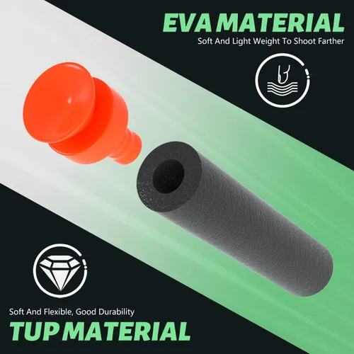 Miniatura 3 de TORMEN Dardos estándar de repuesto, compatibles con pistolas de juguete Nerf Elite Series Blasters
