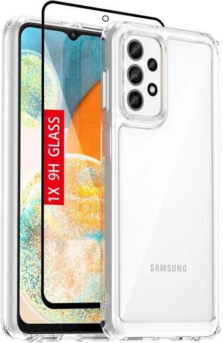 Miniatura 9 de Funda para teléfono Samsung Galaxy A23-5G: (no para A23 5G UW), [Serie Armadura Cristalina] [4 bolsas de aire integradas] Funda protectora a prueba