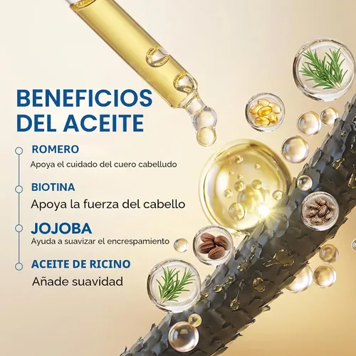 Miniatura 7 de Botanic Hearth Derma Roller para el crecimiento del cabello con aceite de romero para el cabello (2 onzas) Rodillo de microagujas de 0.09 pulgadas