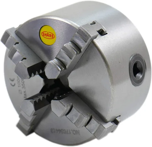 Miniatura 2 de Shars Mandíbulas de torno de desplazamiento autocentrante de 3" 4 mandíbulas Mandíbulas sólidas 202-5471 M[