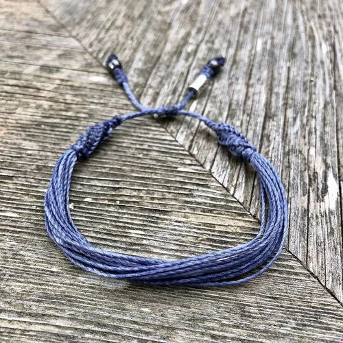 Miniatura 168 de Rumi Sumaq Pulsera de concientización para hombres, mujeres y niños – Pulsera de apoyo tejida ajustable anudada a mano – Pulsera de conciencia sutil