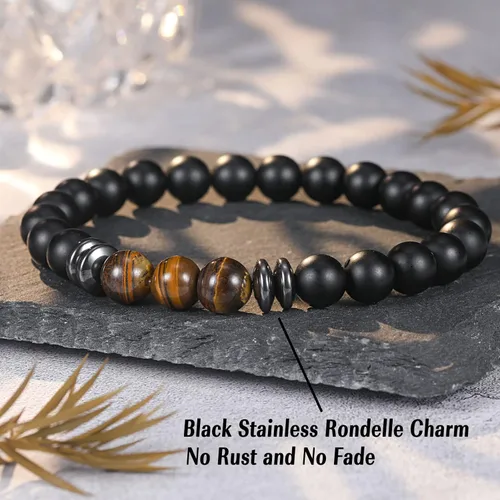Miniatura 4 de UNGENT THEM Pulsera para hombre y niño, regalos para papá, hijo, mi hombre, nieto, hermano, marido, papá extra, tío, aniversario, graduación
