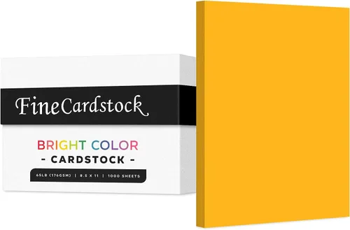 Miniatura 9 de Papel de alta calidad para tarjetas de colores, caja de 1000 hojas, cartulina de peso medio de 65 libras, perfecta para suministros escolares, artes