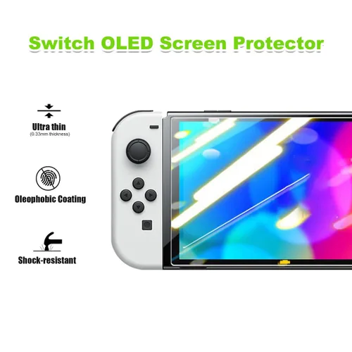 Miniatura 4 de Carrying Case for Nintendo Switch OLED, Switch OLED Case, Screen Protector, Thumb Grips Caps, Portable Accessories Bundle Protective Cover for